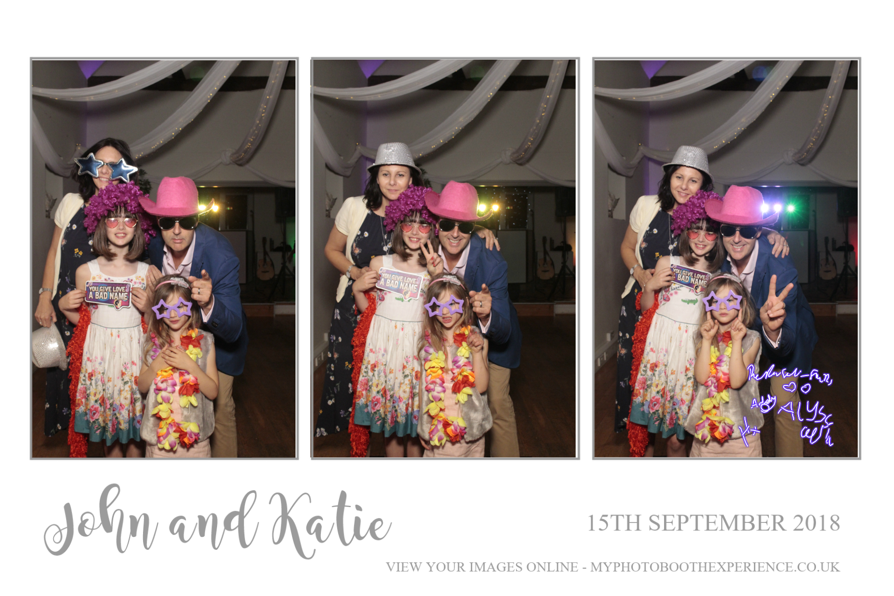 John and Katie’s Wedding | View more photos from the event at gallery.myphotoboothexperience.co.uk/u/MyPhotoBoothExperienceLtd/John-and-Katie’s-Wedding